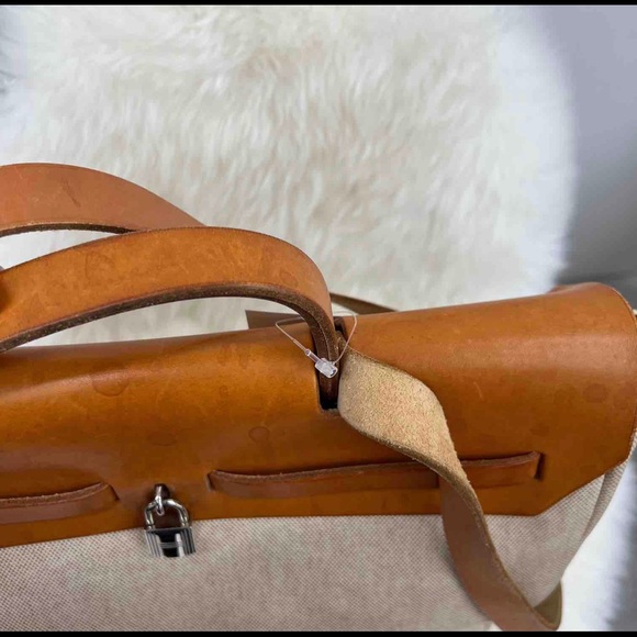 Authentic Vintage Hérmes Herbag (XL and Medium Size included) - Picture 5 of 5